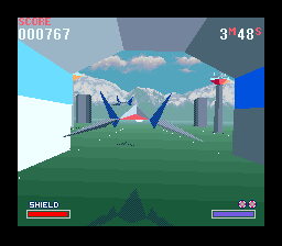 Starwing Competition screenshot 2 for Super Nintendo